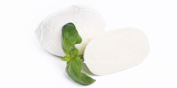 mozzarella senza lattosio